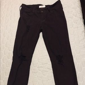 Cello black distressed jeans size 7